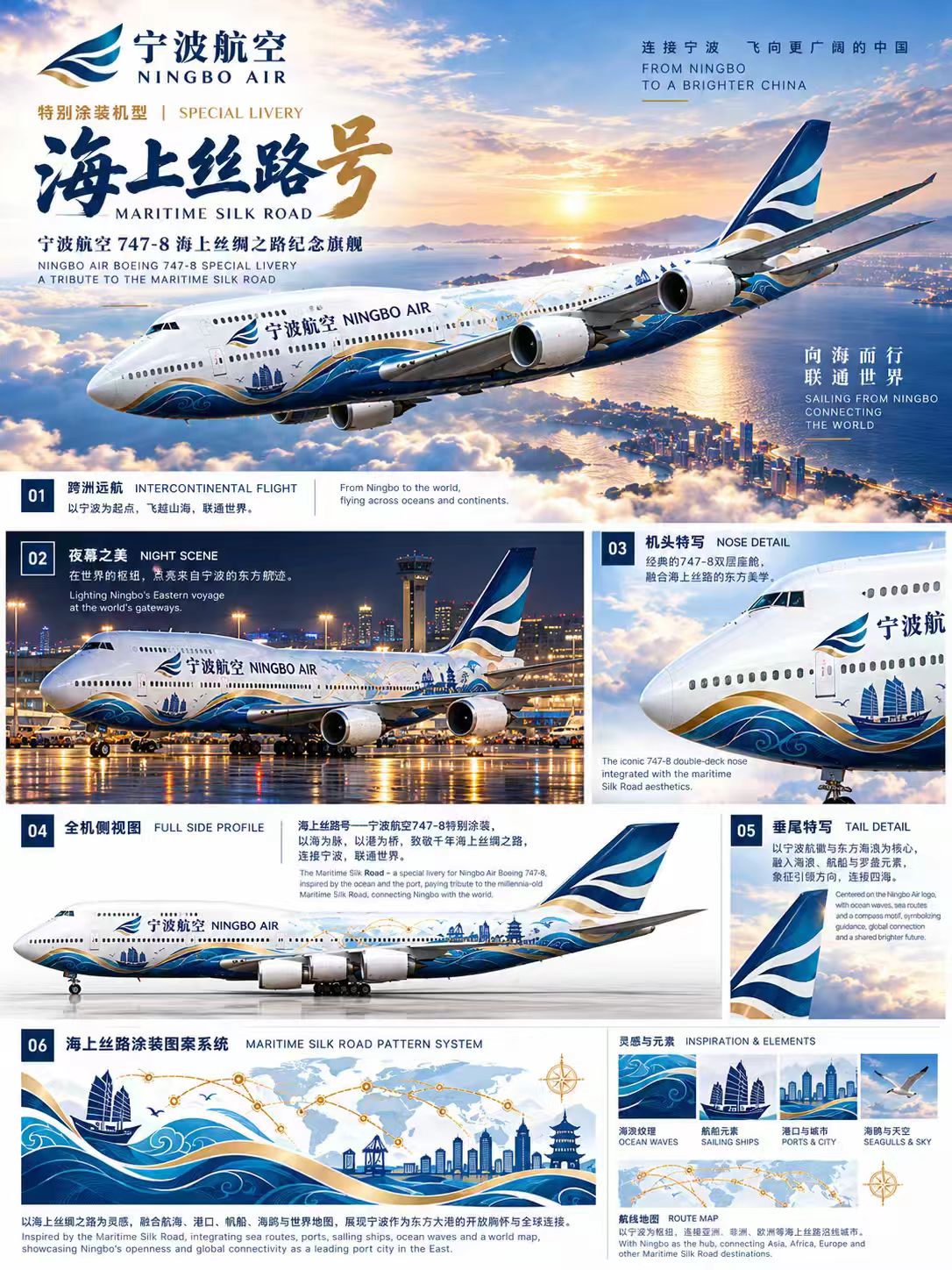 海上丝路号涂装效果图